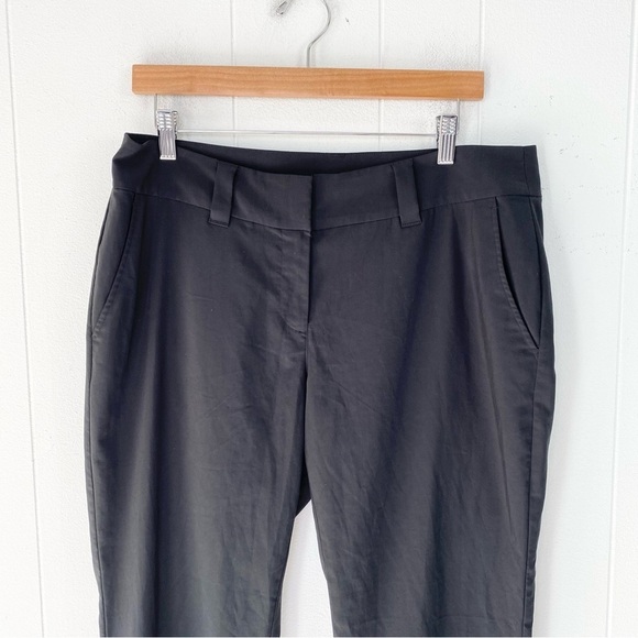 Eileen Fisher black tapered leg pants 35” waist, 30.5” inseam - Picture 2 of 13
